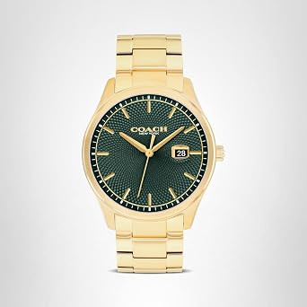 COACH Men's Oliver Quartz Watch 41mm Stainless Steel