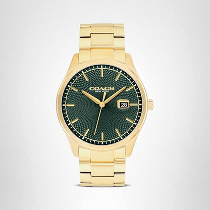 COACH Men's Oliver Quartz Watch 41mm Stainless Steel