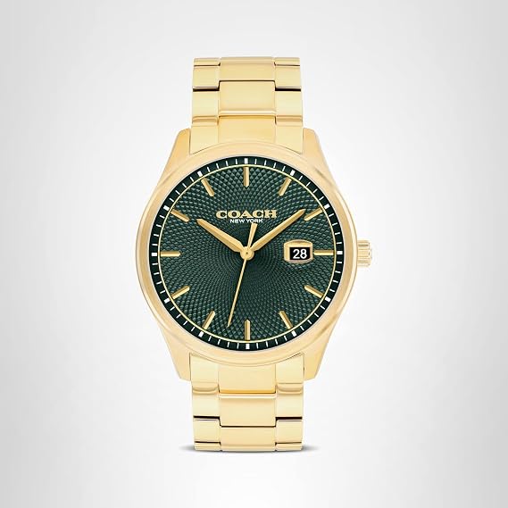COACH Men's Oliver Quartz Watch 41mm Stainless Steel