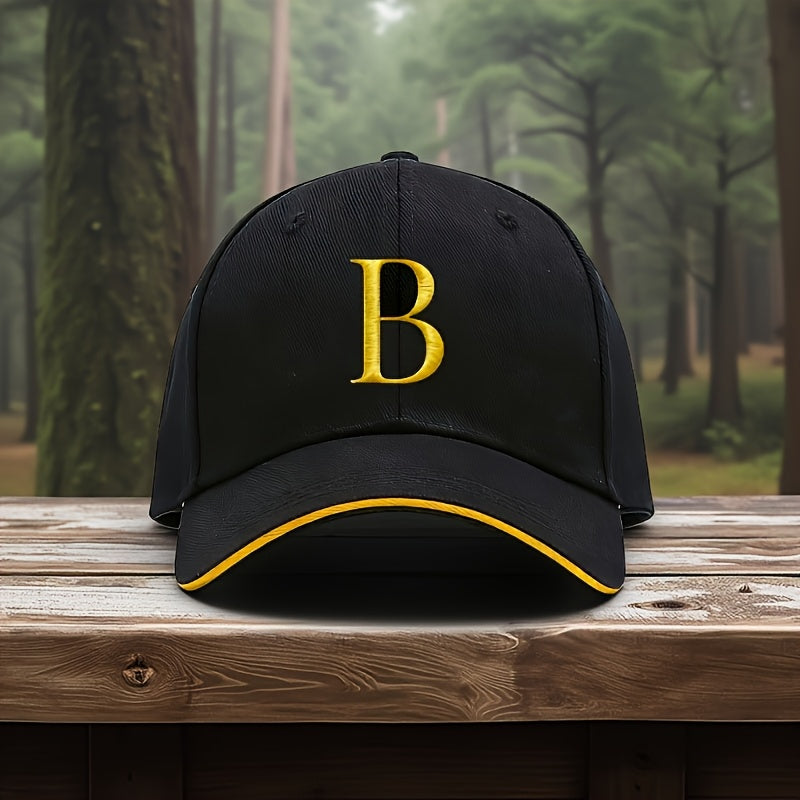 Unisex Adjustable Breathable Baseball Cap with Embroidery