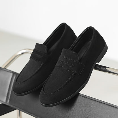 Men's British-Style Slip-On Loafers for Casual & Business