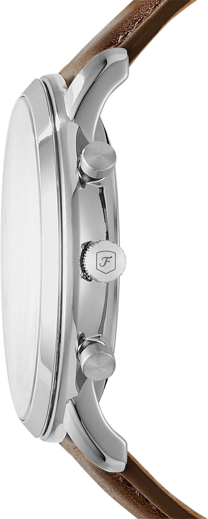 Fossil Men's Neutra Quartz Stainless Steel Chronograph Watch