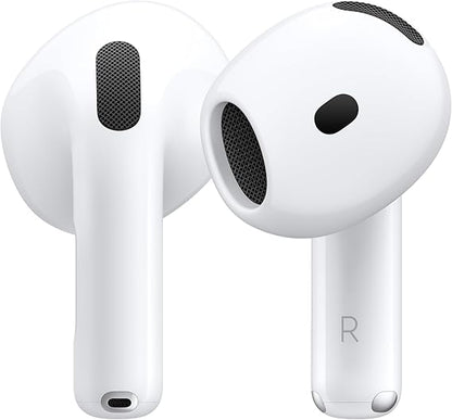 Apple AirPods 4 անլար ականջակալներ՝ տարածական աուդիոյով և USB-C պատյանով