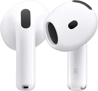 Apple AirPods 4 անլար ականջակալներ՝ տարածական աուդիոյով և USB-C պատյանով