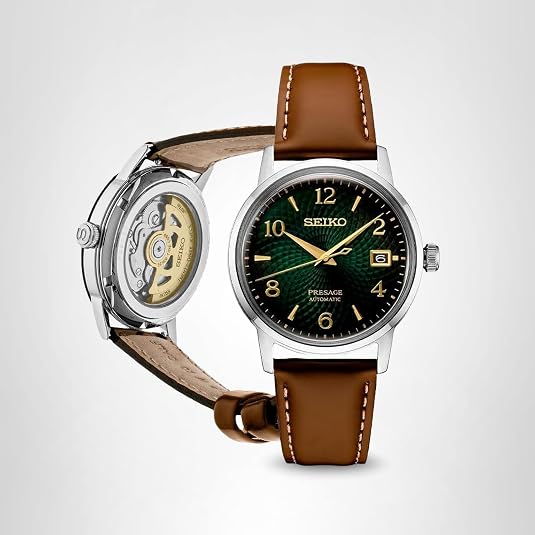 Seiko Presage Cocktail Time Men's Automatic Watch Green Dial
