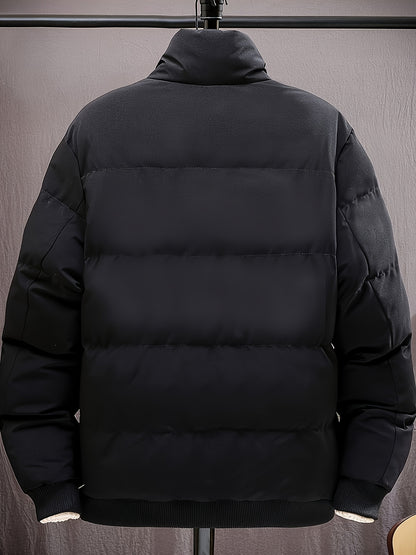 Men's Casual College Style Lightweight Polyester Jacket