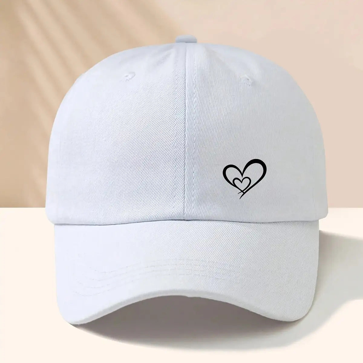Unisex Breathable Baseball Cap for All Seasons, Fitted Polyester