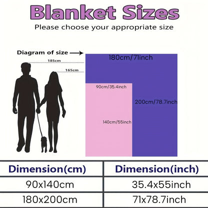 1pc Sdoo New Year Snowflake Red & Black Plaid 2D Printed Milk Fleece Blanket - Soft Warm All-Season Throw for Bed, Sofa, Office, Travel, Hiking, Fishing - Machine Washable, Versatile Gift for Home & Outdoor Use, Cozy Home Acc