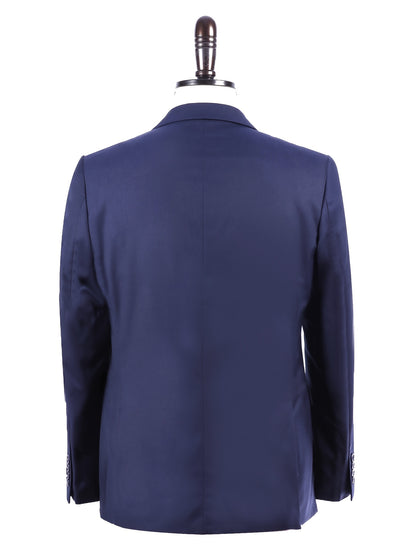 Men's Solid Color Work Suit Set with Vest and Pants