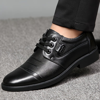 Men's All-Season Genuine Leather Lace-Up Formal Shoes