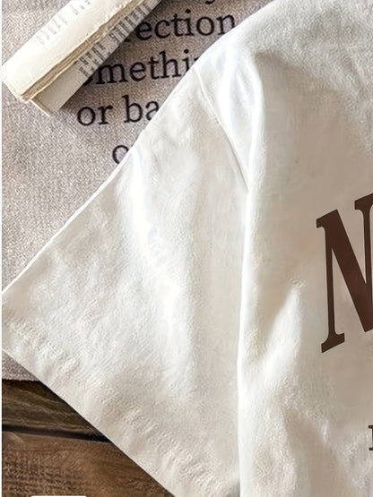 Ladies' Casual T-shirt With Letters, NEW NY USA Pattern, Circular Nect, Summer And Spring Fashion Clothing