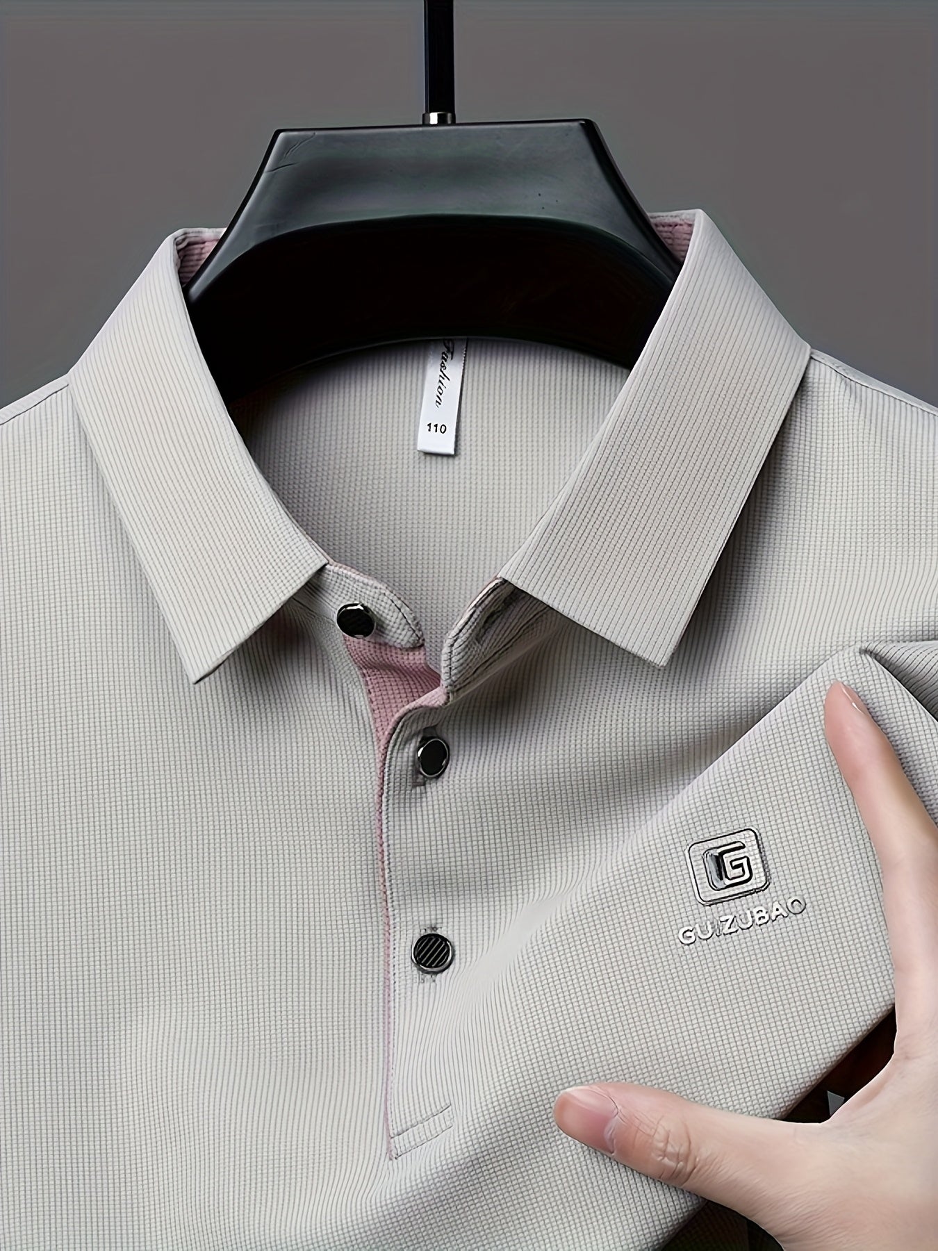 Men'S Summer Short-Sleeve Polo Shirt, Versatile T-Shirt Suitable for Everyday Wear - ayq