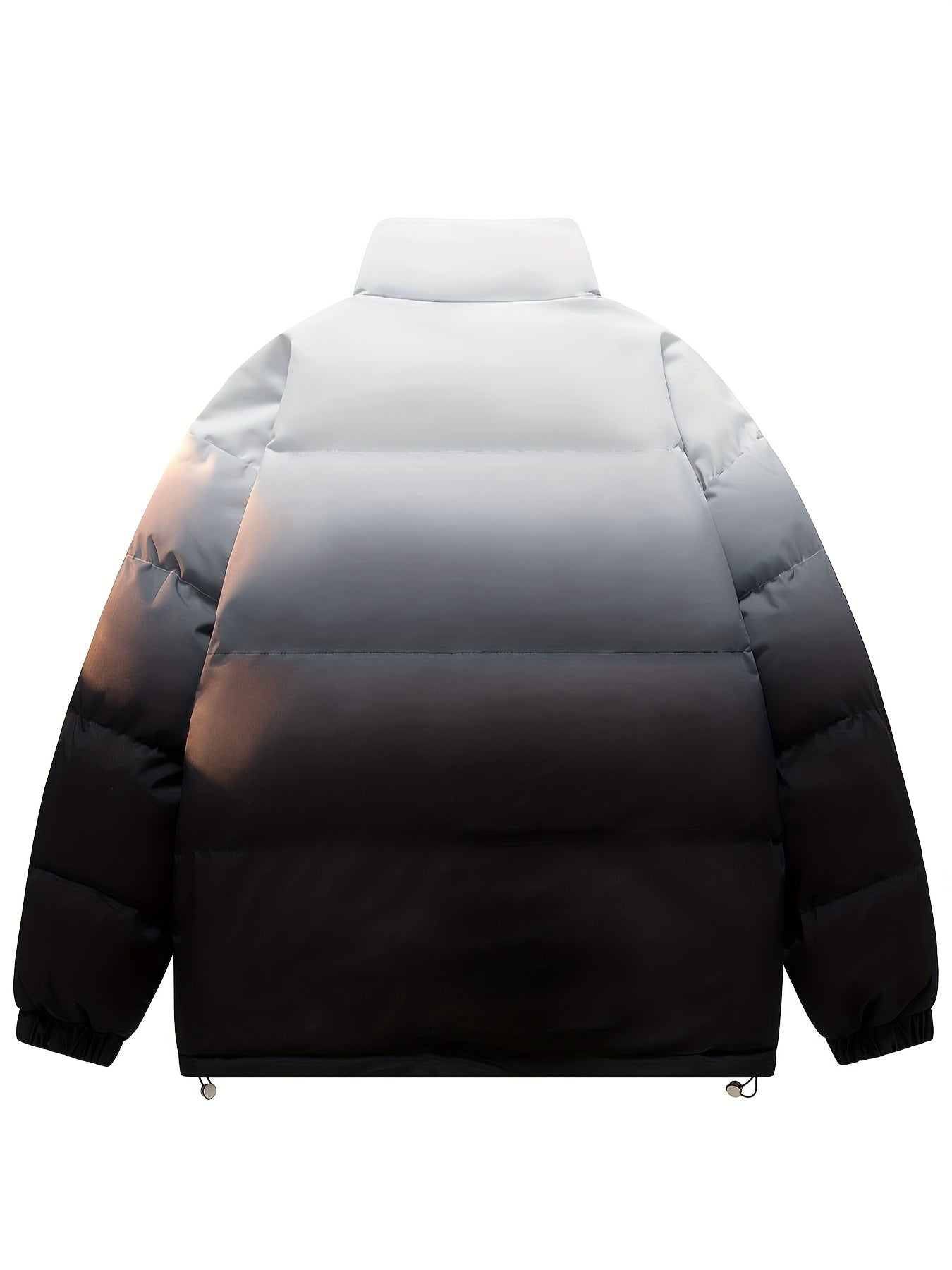 Տղամարդու գունային բլոկներով կարված բաճկոն - հարմարավետ բրդյա ծածկույթով ձմեռային բաճկոն՝ կանգնած օձիքով, կայծակաճարմանդով և բազմաթիվ գրպաններով՝ ամենօրյա հագուստի համար, ձմեռային բաճկոն, հաստ