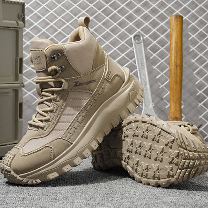 Men's Casual Outdoor Snow Boots, Warm & Versatile Design