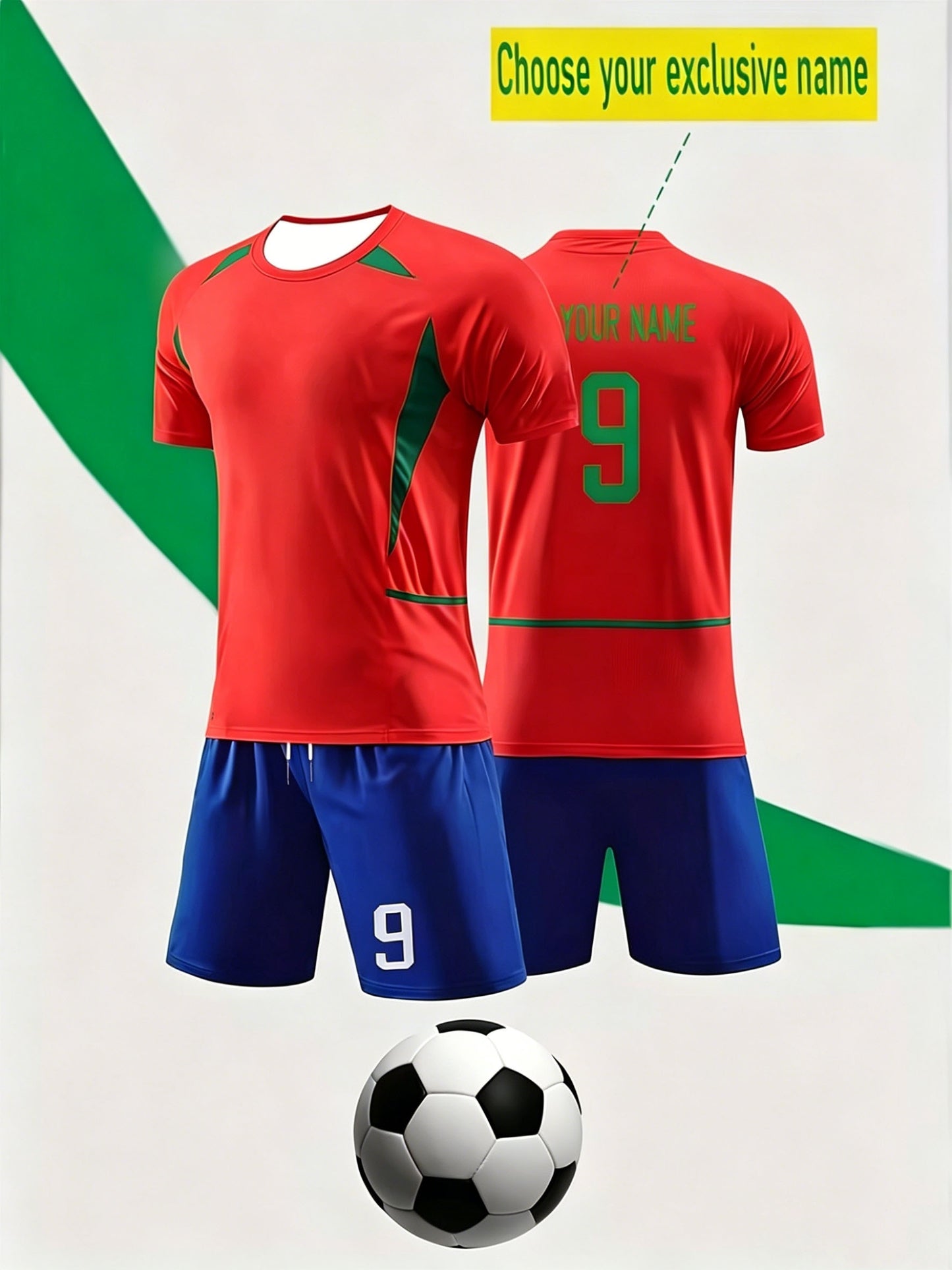 Men's Summer Casual Sportswear Set - Polyester T-Shirt & Shorts