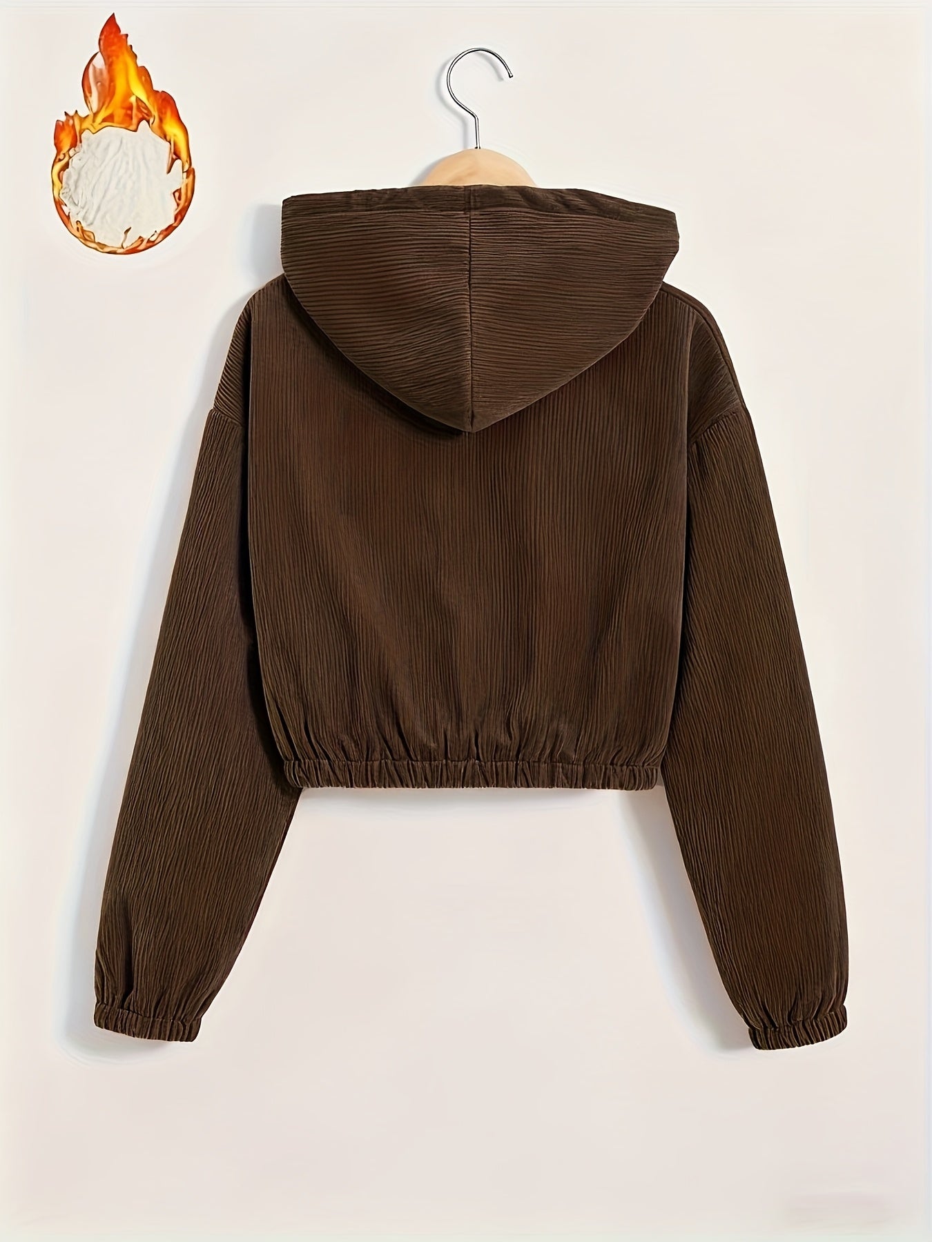 Կանացի սև գլխարկով բաճկոն՝ բրդյա աստառով - Ձմեռային վերարկու՝ ամբողջական կայծակաճարմանդով, առջևի ամբողջական կայծակաճարմանդով փակվող, կայծակաճարմանդով գրպաններ, լվացքի մեքենայով լվացվող արտաքին պատյան