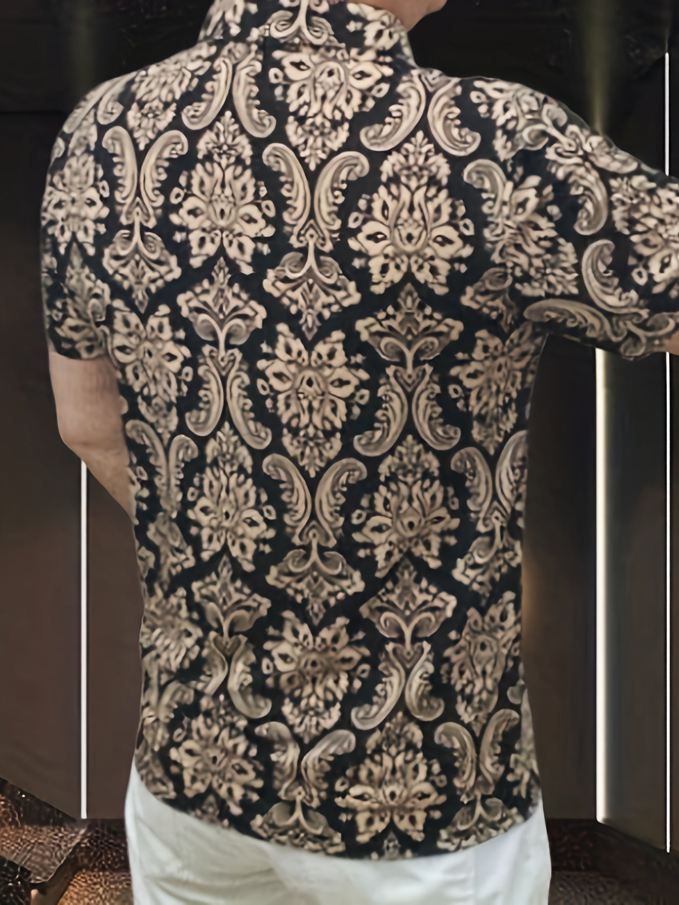 Men's Short Sleeve Shirt, Short Sleeve T-Shirt, Men's Summer Top, Men's Clothing - ayq