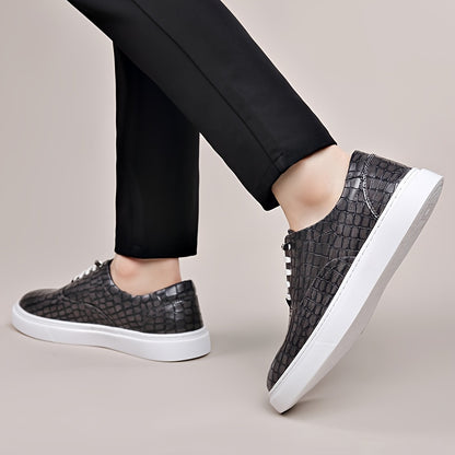 Men's Large Size Casual Slip-On Shoes with Anti-Slip Rubber Sole
