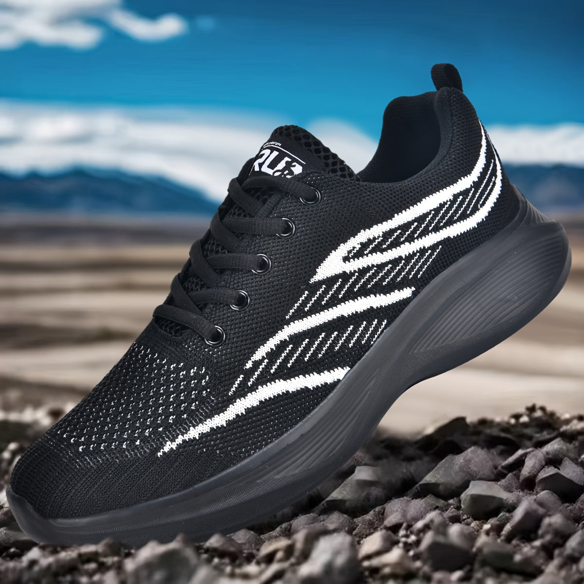 Men'S Casual Sports Running Trendy Shoes with a Stylish Design - ayq