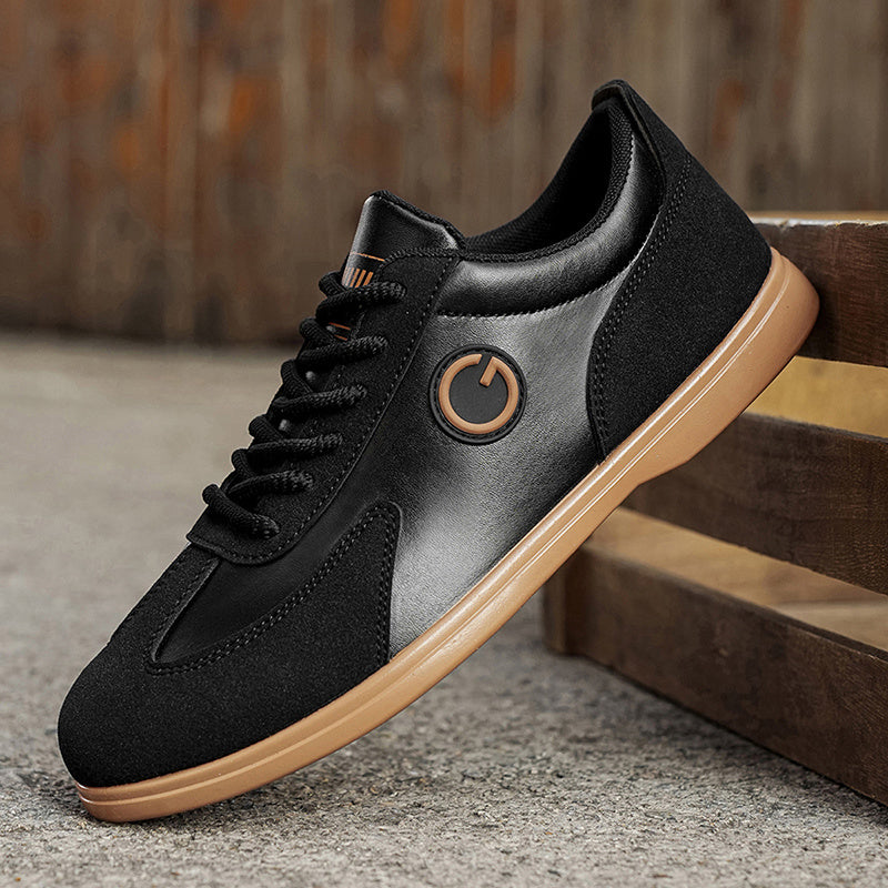 LOEIKAN 2026 Spring New Men'S Low-Top Traditional Shoes, Comfortable, Trendy, Fashionable, Versatile Outdoor Street Footwear - ayq