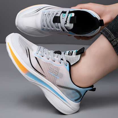 Men'S Breathable Mesh Casual Sports Shoes for Spring And Summer, Soft-Soled Non-Slip Shock-Absorbing Running Shoes for Students - Oversized Tennis Casual Walking Fitness Hiking Shoes - The Perfect Athletic Footwear for Outdoo - ayq