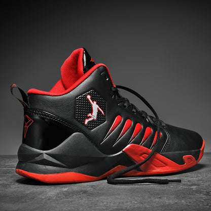 Breathable Men's Sports Basketball Shoes - Lightweight Non-Slip Sneakers for Running, Walking, and Training Couple Style Large Size Athletic Footwear Spring Summer Vacation Gift - ayq