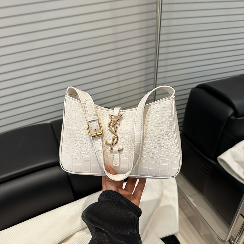 2025 Summer Women's Stylish PU Single-Shoulder Square Bag