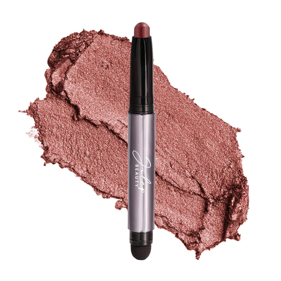 Julep Eyeshadow 101 Crème-To-Powder Waterproof Shadow Stick – Champagne Shimmer – Long-Lasting, Crease-Proof, Medium Golden-Beige Shimmer Cream Eyeshadow with Built-In Smudger