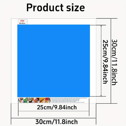 1pc Horse-Themed DIY Diamond Painting Kit - Creative Irregular-Shaped Crystal Art, Perfect for Living Room, Bedroom & Study Decor - Frameless, Ideal Holiday Gift for Beginners and Adults