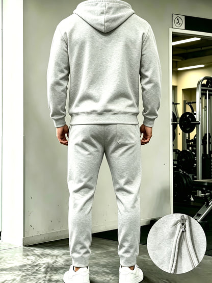 Men's Fall/Winter Warm Loose-Fit Hoodie and Pants Set