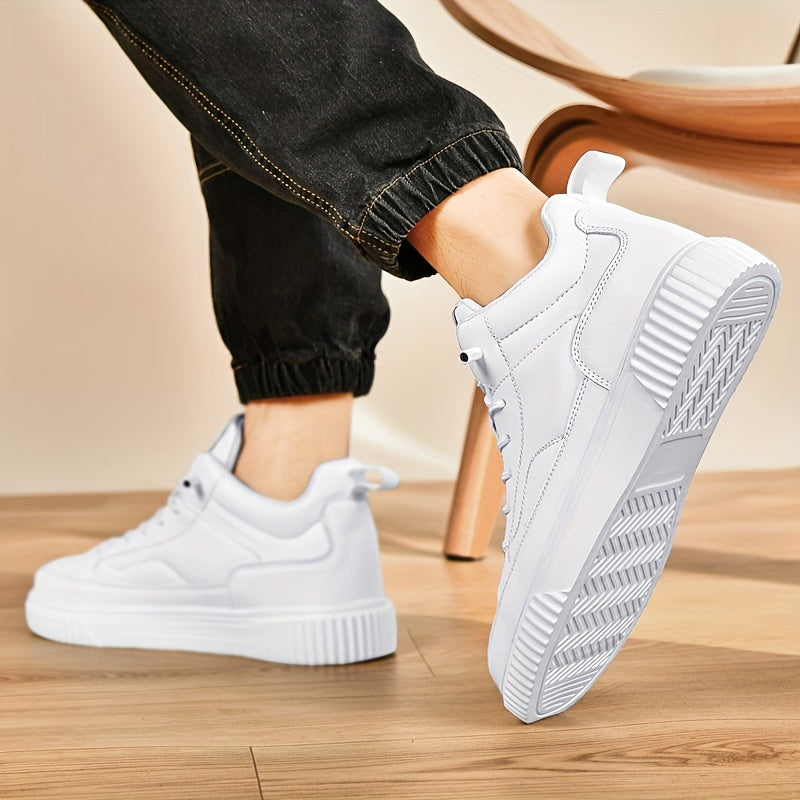 2024 New Minimalist Versatile Thick-Soled Height-Increasing Casual Sneakers - ayq