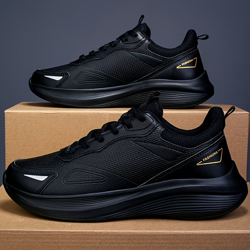 Men's Casual Sports Shoes, All-Season New Ultra-Light Upper Soft Sole Walking Shoes, Microfiber Men's Casual Outdoor Shoes - ayq
