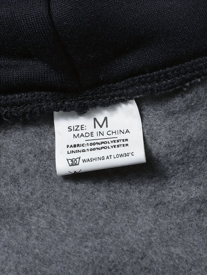 Men's Color Block Hoodie - Casual Graphic Design Pullover With Kangaroo Pocket For Winter And Fall Streetwear - Great Gift