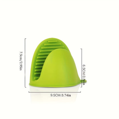 1 Pair Silicone Pot Holder Anti-scalding Clip Gloves - Չսահող բռնելով Խոհանոց, Կրկնակի Ձեռքեր, Հարմար է Խոհանոցի, Թխելու, Խոհարարական Խոհանոցի Առարկաների | Գունագեղ խոհանոցային սպասք՝ չսահող ամանի սեղմակ