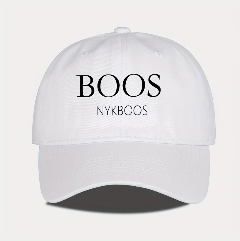 MLFO ամենօրյա «BOOS NYKBOOS» բեյսբոլի գլխարկ, թեթև պոլիեսթերից, կարգավորվող չափսերով, կոր եզրով, ձեռքով լվացվող, 5 գույն, Շնորհակալության օրվա և Հայրերի օրվա նախշերով
