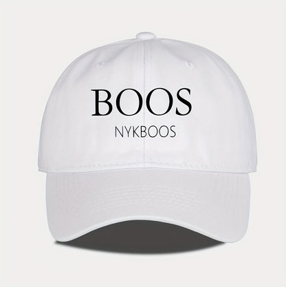 MLFO ամենօրյա «BOOS NYKBOOS» բեյսբոլի գլխարկ, թեթև պոլիեսթերից, կարգավորվող չափսերով, կոր եզրով, ձեռքով լվացվող, 5 գույն, Շնորհակալության օրվա և Հայրերի օրվա նախշերով