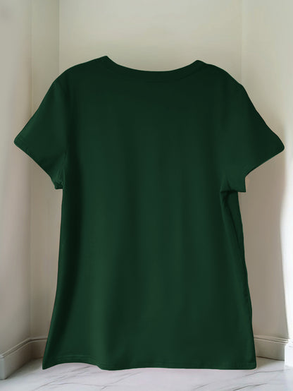 New Arrival: Paris Creative Letter Pattern Printed T-Shirt, Suitable for Women'S Casual Wear, Vacations, Short Sleeves, Round Neck, Spring And Summer, Machine Washable, New Women'S Clothing, Versatile for Outings And Sports.