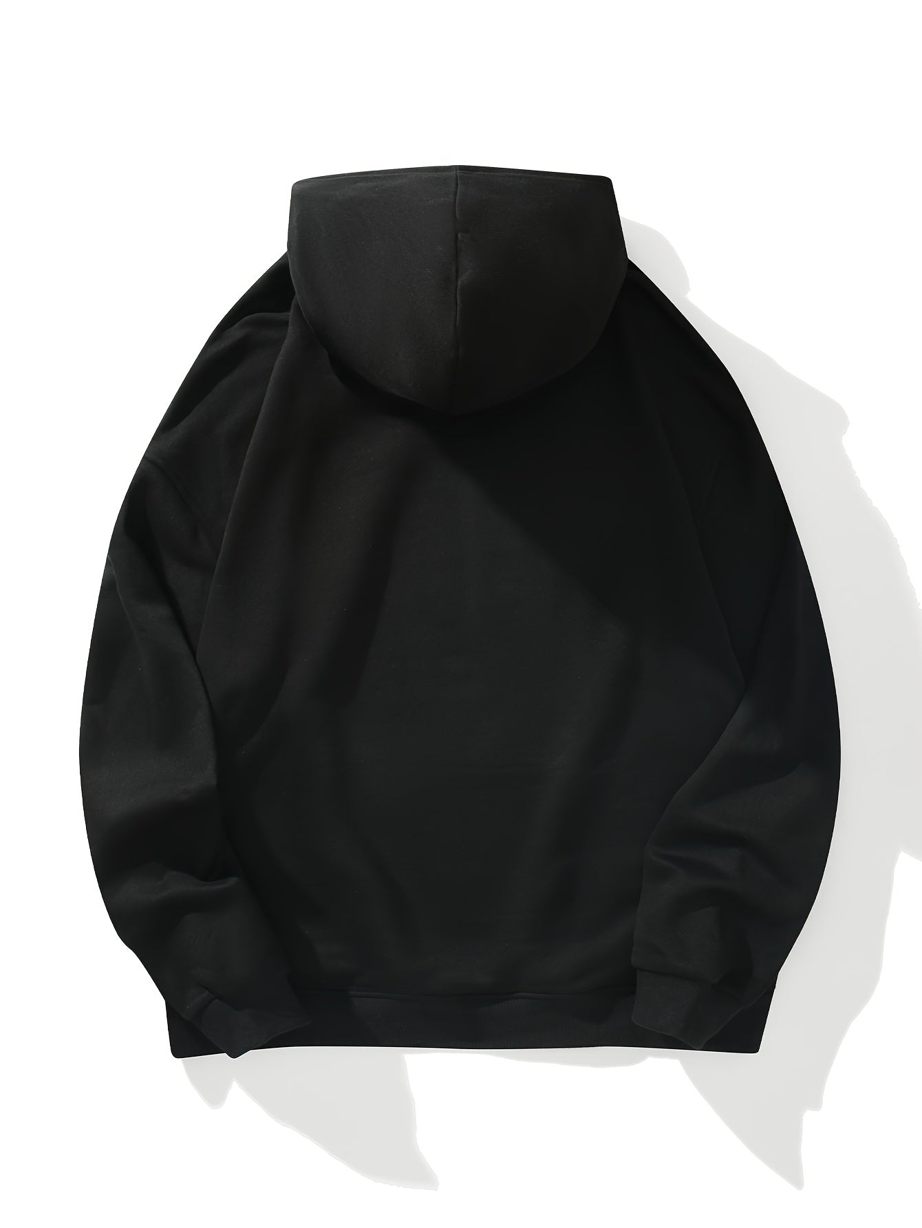 Men's 2025 New Year Print Hooded Sweatshirt - Kanji-Inspired "Goodbye 2025 2026" Pullover, Winter Warm Casual Sweater with Green/Red Toggle Switch Design, Machine Washable Red Hoodie for Christmas & NYE Parties