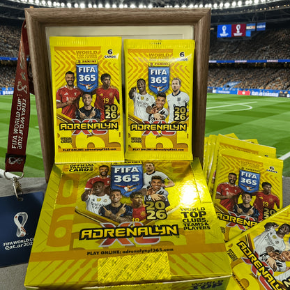 Panini FIFA 2026 Աշխարհի գավաթի ֆուտբոլային քարտերի մեկանոց տուփ