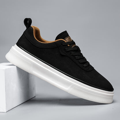 Men's Lightweight Breathable Skate Sneakers with Slip-Resistant Sole