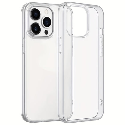 Clear Shockproof TPU Case for iPhone 18, 17, 16 Series