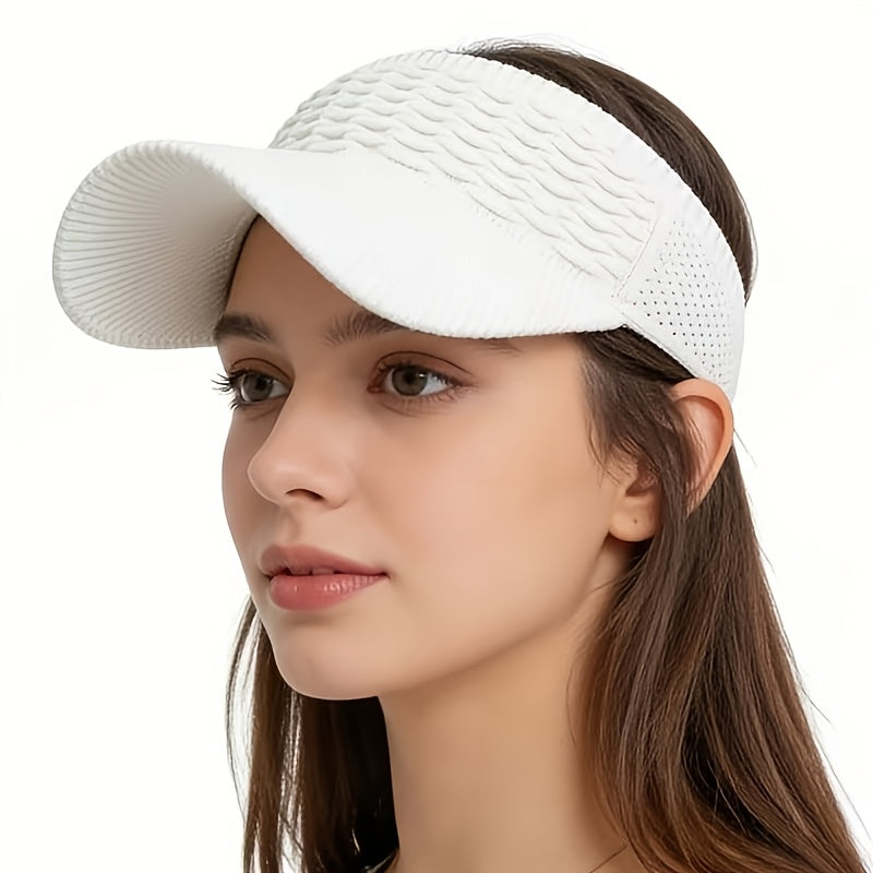 Unisex Breathable Polyester Sun Hat with Toggle Closure for Outdoor Sp
