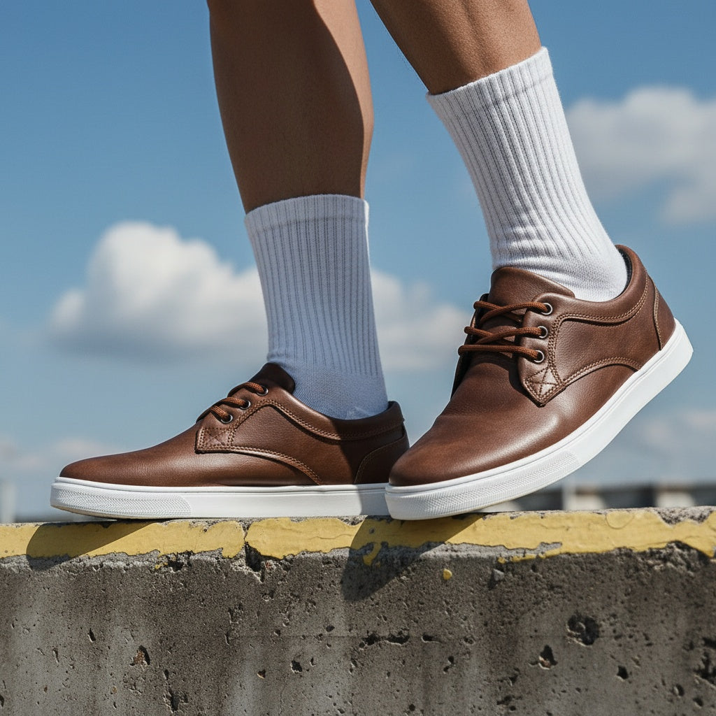 Men's Casual Low-Top Sports Skate Shoes Breathable Comfort