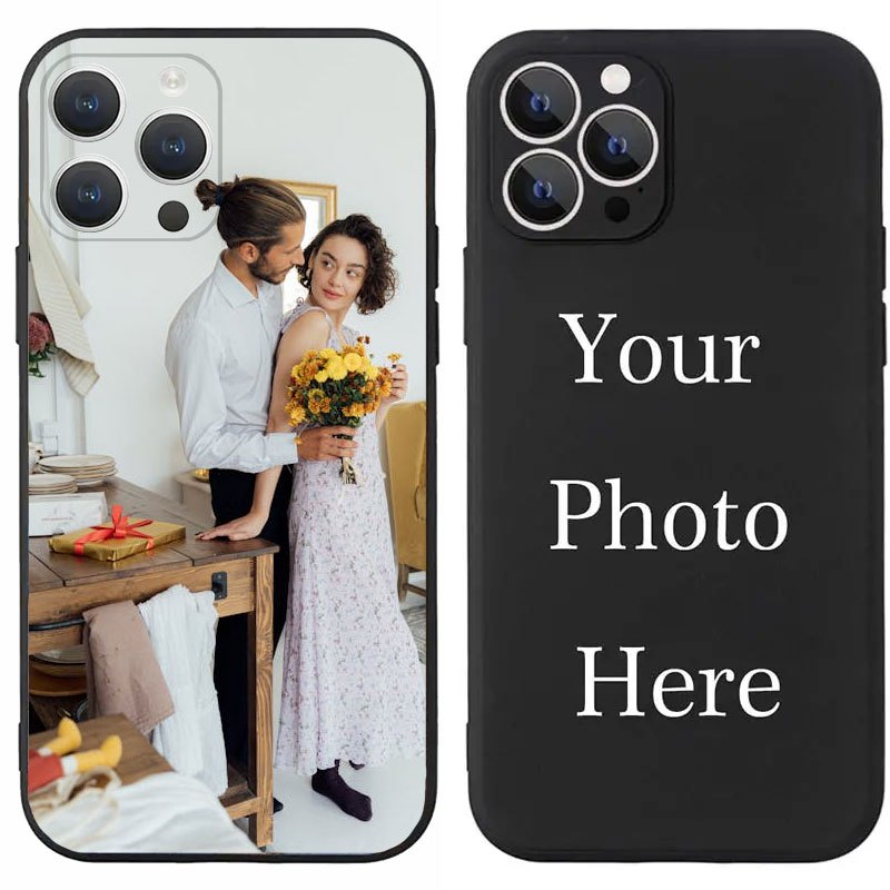 Customizable Shockproof TPU Phone Case for iPhone Models