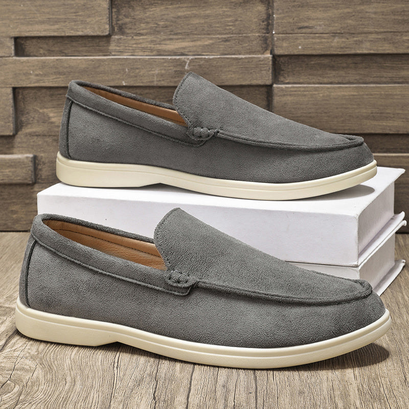 Men's Casual Slip-On Loafers Vintage Style All-Season