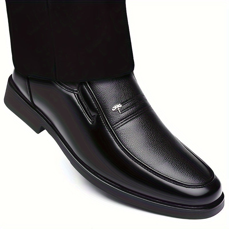 Men's Casual Loafers Slip-On Business Office Shoes