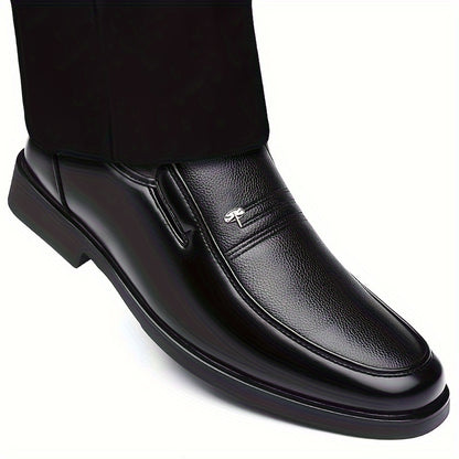 Men's Casual Loafers Slip-On Business Office Shoes