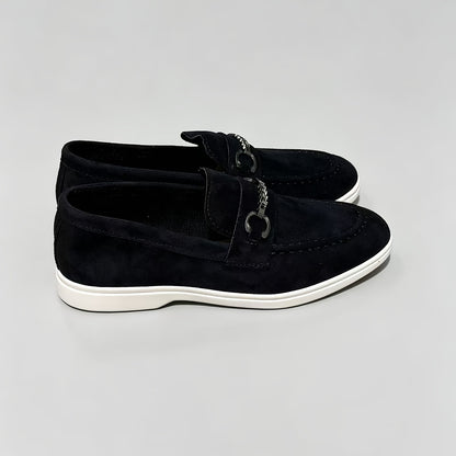 Women's Casual Flat Slip-On Loafers, Comfortable All-Season Shoes