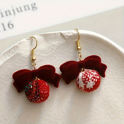 20-Pack Festive Fabric-Covered Grid Pattern Pendant Ornaments for DIY Crafts, Button Pendants for Hair Accessories, Earrings, and Home Tree Decorations, Polyester No-Mosaic Material with Party Theme