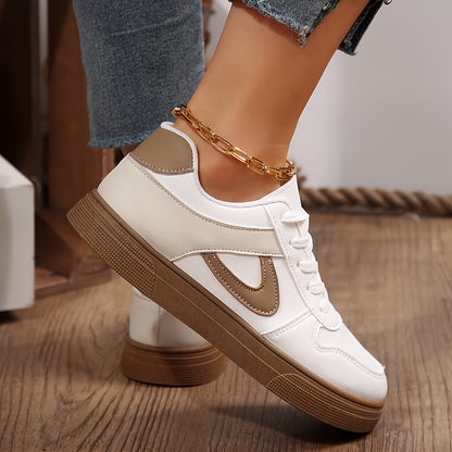 2025 Spring New Arrival Avant Garde Round Toe Lace Up Low Top Synthetic Outdoor Sports Shoe